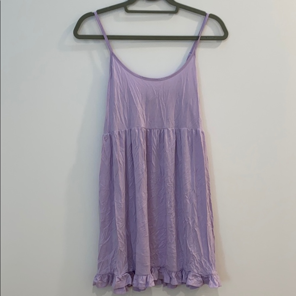 Lilac Cotton Dress